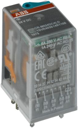 Ảnh của Rơ Le Kiếng Không Đèn 2C/O 12A Coil 110VDC (CR-M110DC2)