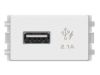 Ảnh của Hạt Ổ Cắm USB 1 Port 2.1A Màu Trắng