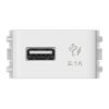 Ảnh của Hạt Ổ Cắm USB 1Port 2.1A Size S Màu Trắng